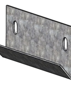 Clamping for extension hopper 390Kg